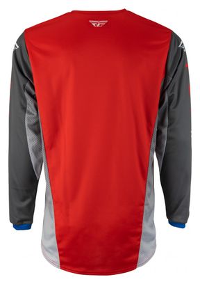 Fly Kinetic Kore Langarmtrikot Rot / Grau