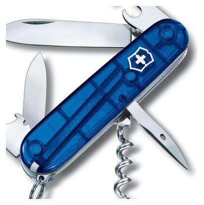 Couteau suisse Victorinox Spartan bleu translucide