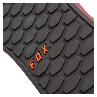 Chaussures VTT Pédales Plates Fox Union Flat Rouge