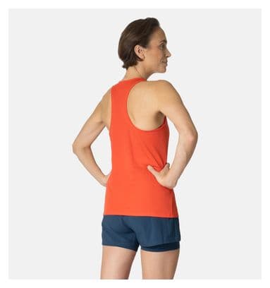 Camiseta de Tirantes para Mujer Odlo Essential Terracota Naranja