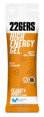 Gel énergétique 226ERS High Energy Salé Cacahuète/Miel - 76g