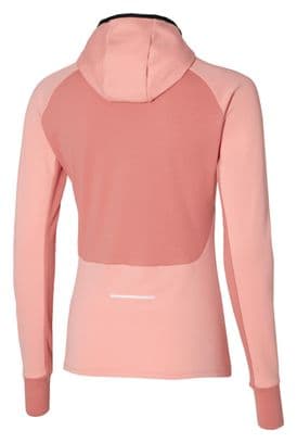 Mizuno Women's Warmalite Coral Thermal Hooded Top