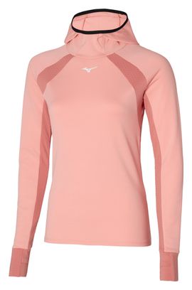 Sudadera térmica con capucha <strong>Mizuno Warmalite Coral</strong>para mujer