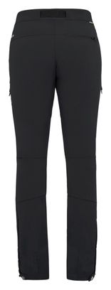 Pantalone softshell da donna Vaude Badile II Nero