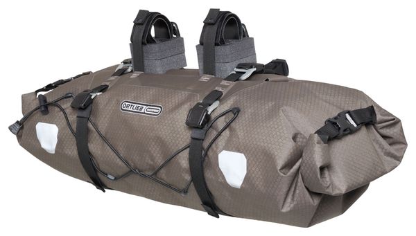 Bolsa de manillar Ortlieb Handlebar-Pack 15L Gris Arena Oscuro Beige