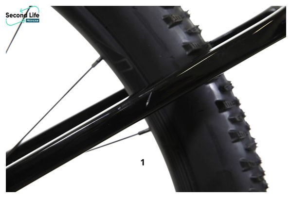 Refurbished Product - Semi-Rigid MTB Cannondale Scalpel HT Carbon 3 Shimano SLX XT 12V 29'' Schwarz / Fluo Gelb 2023