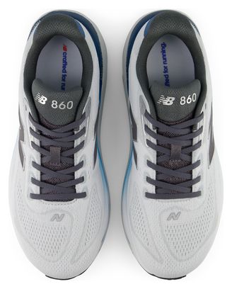 New Balance Fresh Foam X 860 v15 Running Shoes, Gray/Blue, Men's