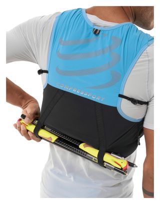 Zaino idratante Compressport Ultrun Evo 10 Pack Blu Unisex