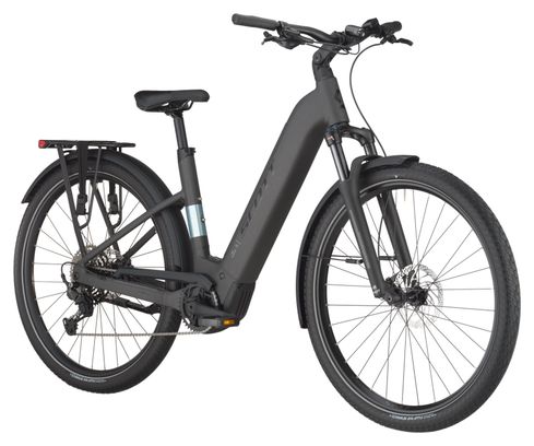 Scott Sub 30 Wave Elektrische Stadsfiets Shimano Cues 10S 600 Wh 700 mm Midnight Grey 2025