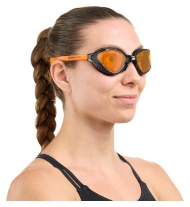 BuddySwim Occhiali da nuoto Ozean Nero-Arancione/Arancione