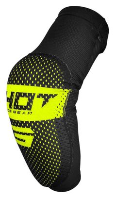 Shot Airlight Child Elbow Pads Black / Yellow