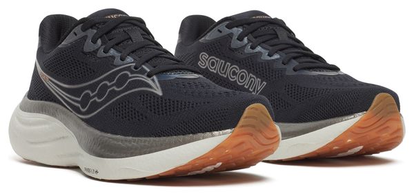 Zapatillas de running Saucony Ride 19 Negro/Dorado Hombre