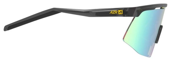 Gafas AZR Kromic Team Jr Crystal Gris Verni/Pantalla fotocromática iridiscente dorada multicapa Niños/Mujeres