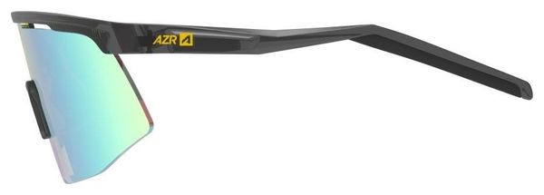 Gafas AZR Kromic Team Jr Crystal Gris Verni/Pantalla fotocromática iridiscente dorada multicapa Niños/Mujeres