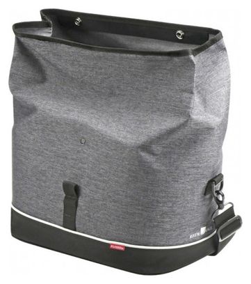 Sacoche de Porte-Bagage Klickfix Racktime 'Snap It' Gris