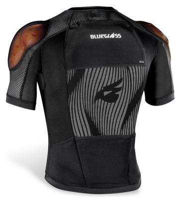 Veste de Protection avec Dorsale Bluegrass Armour B&S D3O Noir