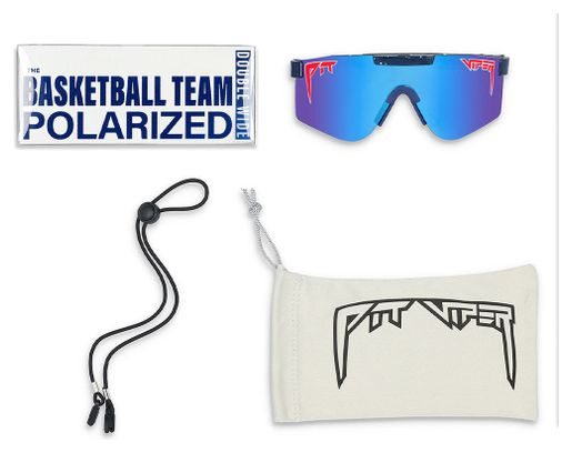 Paire de Lunettes Pit Viper The Basketball Team Double Wide Bleu