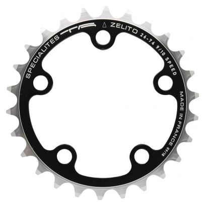 SPECIALITES TA Chain Ring Zelito Triple (74mm) Inner 9 / 10S Black