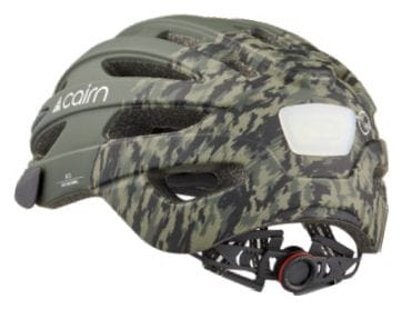 Cairn Fusion Led Usb Helmet Khaki Matte
