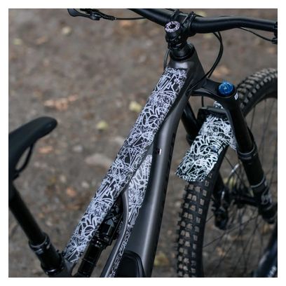 Kit Protection de Cadre Slicy Custom La Street Blanc Mat