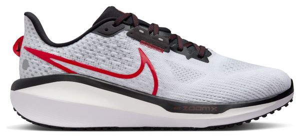 Chaussures Running Nike Vomero 17 Blanc Rouge Homme