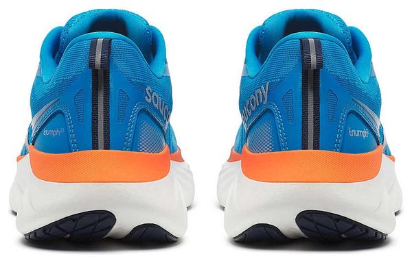 Chaussures Running Saucony Triumph 22 Bleu/Orange Homme