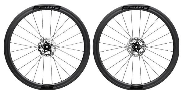 Fast Forward Tyro Carbon Tubeless Wheelset | 12x100 - 12x142 mm | Black