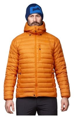 Heren donsjack Mountain Equipment Earthrise Capuchon Orange