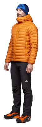 Piumino da uomo Mountain Equipment Earthrise con cappuccio Arancione