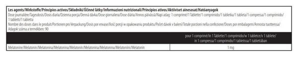 Melatonin (90 Tabs) - Biotech Usa -  Sommeil