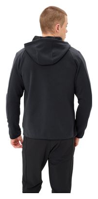 Felpa con cappuccio Vaude Idris Hoody nera da uomo