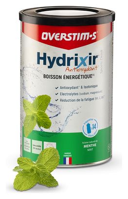 Boisson énergétique Overstims Hydrixir Antioxydant Menthe - 600g