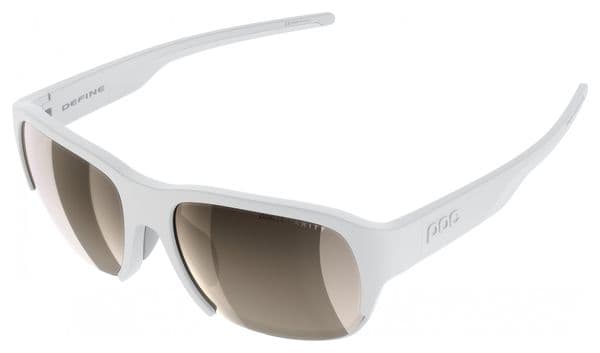 Paire de lunettes POC Define Blanc Hydrogen / Miroir Argent Marron