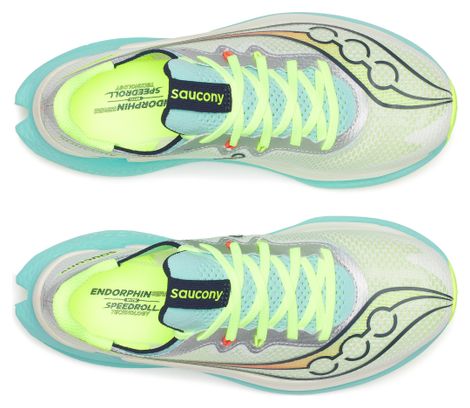 Scarpe da corsa Saucony Endorphin Pro 5 Bianco/Blu da donna
