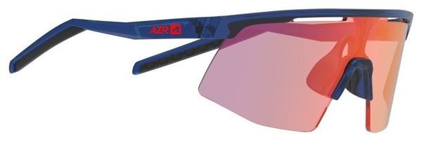 Gafas AZR Kromic Team Jr Crystal Azul Barnizado/Pantalla Fotocromática Irisada Roja Multicapa Niños/Mujeres