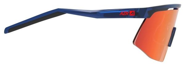 Gafas AZR Kromic Team Jr Crystal Azul Barnizado/Pantalla Fotocromática Irisada Roja Multicapa Niños/Mujeres