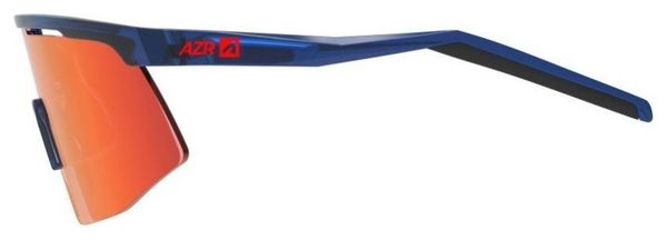 Gafas AZR Kromic Team Jr Crystal Azul Barnizado/Pantalla Fotocromática Irisada Roja Multicapa Niños/Mujeres
