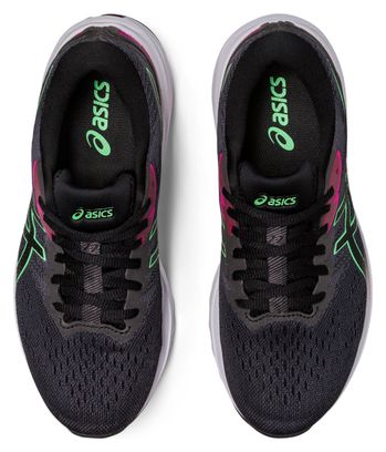 Chaussures de Running Asics GT-1000 11 Noir Rose Vert Femme