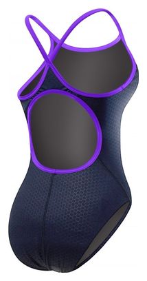 TYR Women's Hexa Diamondfit Swimsuit Black/Purple
