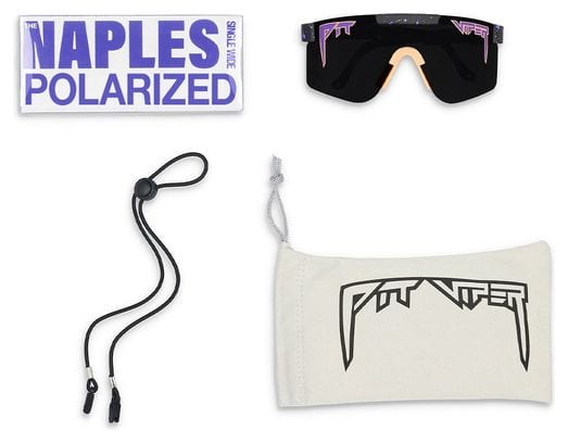 Paar Pit Viper The Naples Single Wide Goggles Black