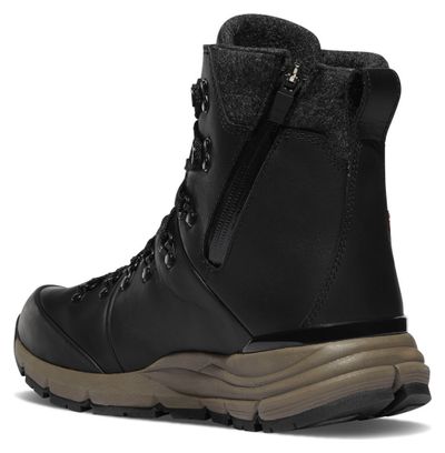 Danner Arctic 600 Side-Zip Hiking Shoes Black