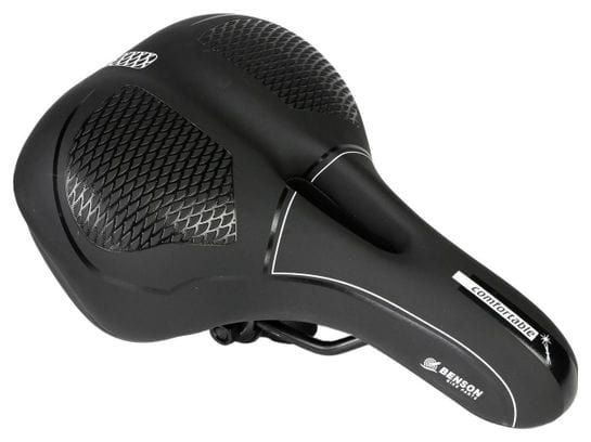 Selle de vélo Homme Confort Noir Imperméable