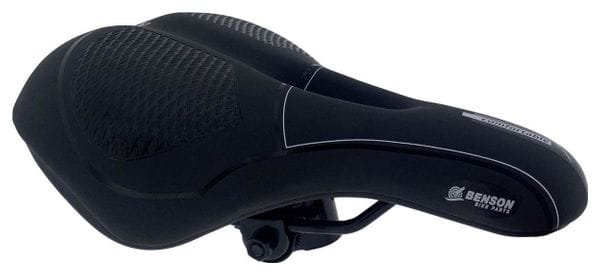 Selle de vélo Homme Confort Noir Imperméable