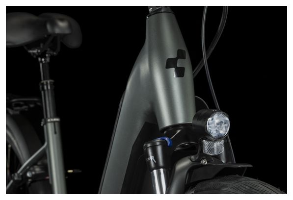 Producto Renovado - Cube Supreme RT Hybrid Pro 500 Easy Entry Shimano Nexus 8V 500 Wh 700 mm Gris Flash 2023 Bicicleta Eléctrica de Ciudad