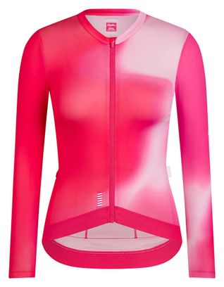 Maglia a maniche lunghe Rapha Pro Team Lightweight III rosa da donna