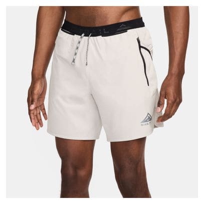 Nike Trail Second Sunrise Shorts 7in Gris Homme