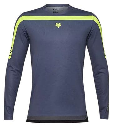 Fox Flexair Aviation Long Sleeve Jersey Grey