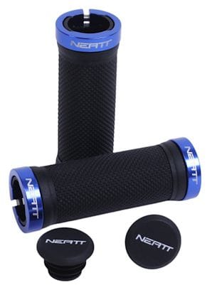 Paire de Grips Neatt Race Small 95mm Noir / Bleu