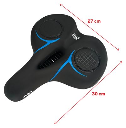 Selle Comfort Deluxe Mousse + Gel 30 x 27 cm