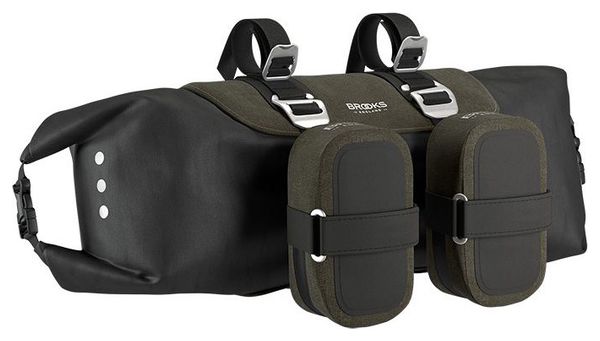 Brooks Scape Handlebar Roll 10-12L Mud Brown | Alltricks.com